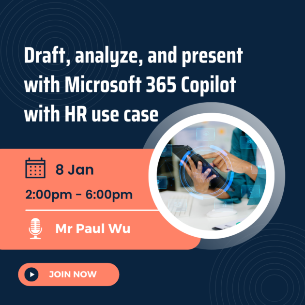 Draft, analyze, and present with Microsoft 365 Copilot with HR use case