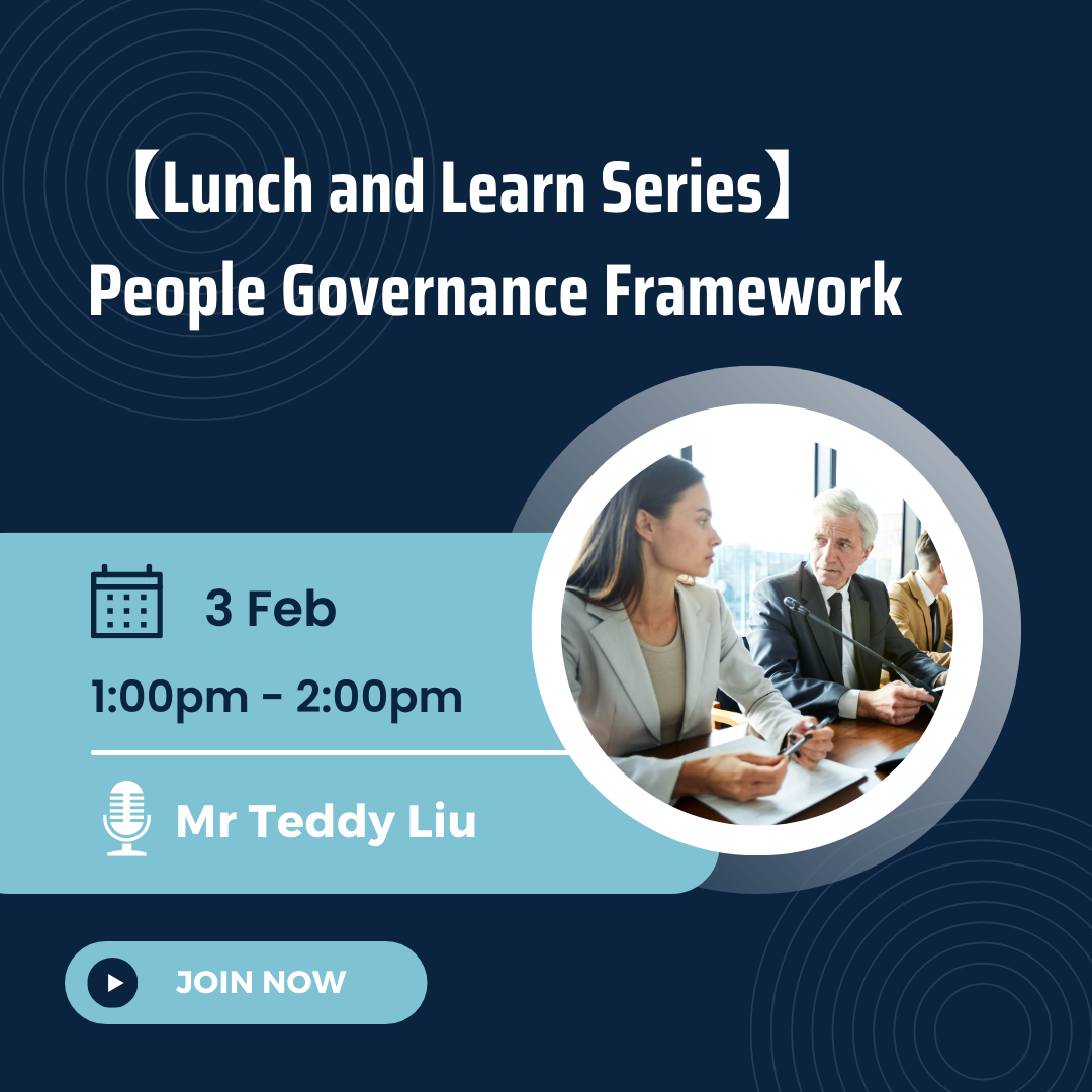 【Lunch and Learn Series】People Governance Framework