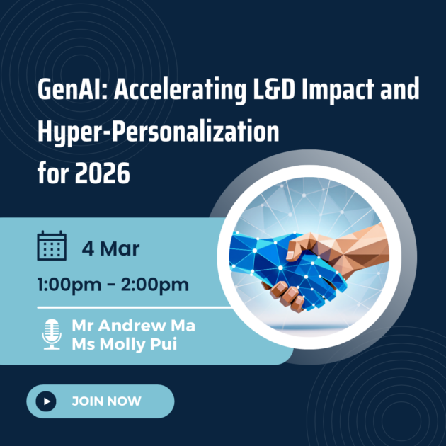 【Lunch and Learn Series】GenAI: Accelerating L&D Impact and Hyper-Personalization for 2026