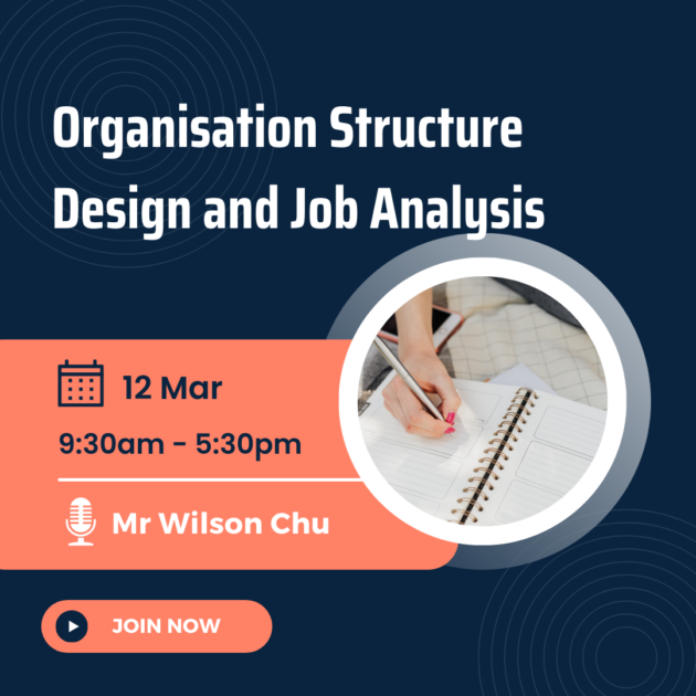 Organisation Structure Design and Job Analysis