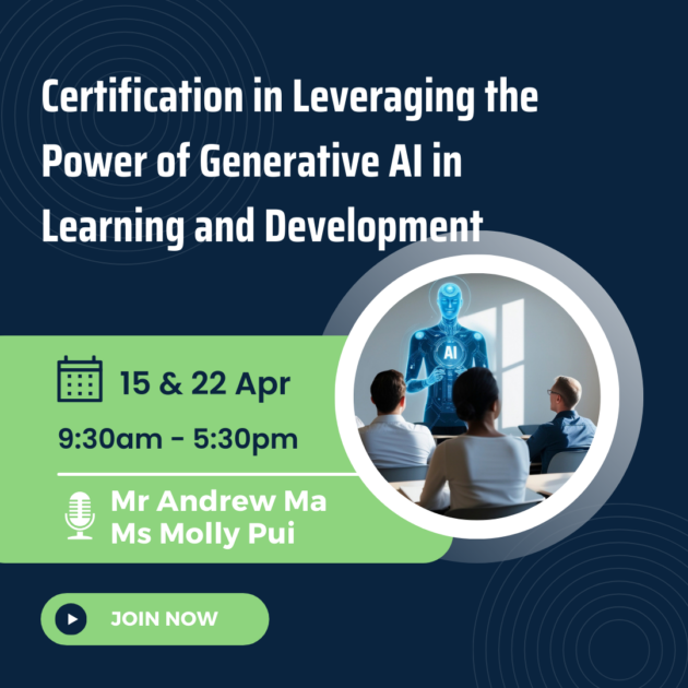 Certification in Leveraging the Power of Generative AI in Learning and Development