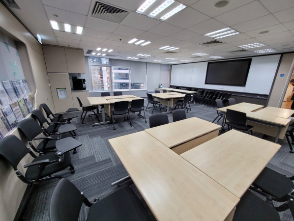 Training Setting Room 1 (750 sq. ft.) 20 – 30 persons